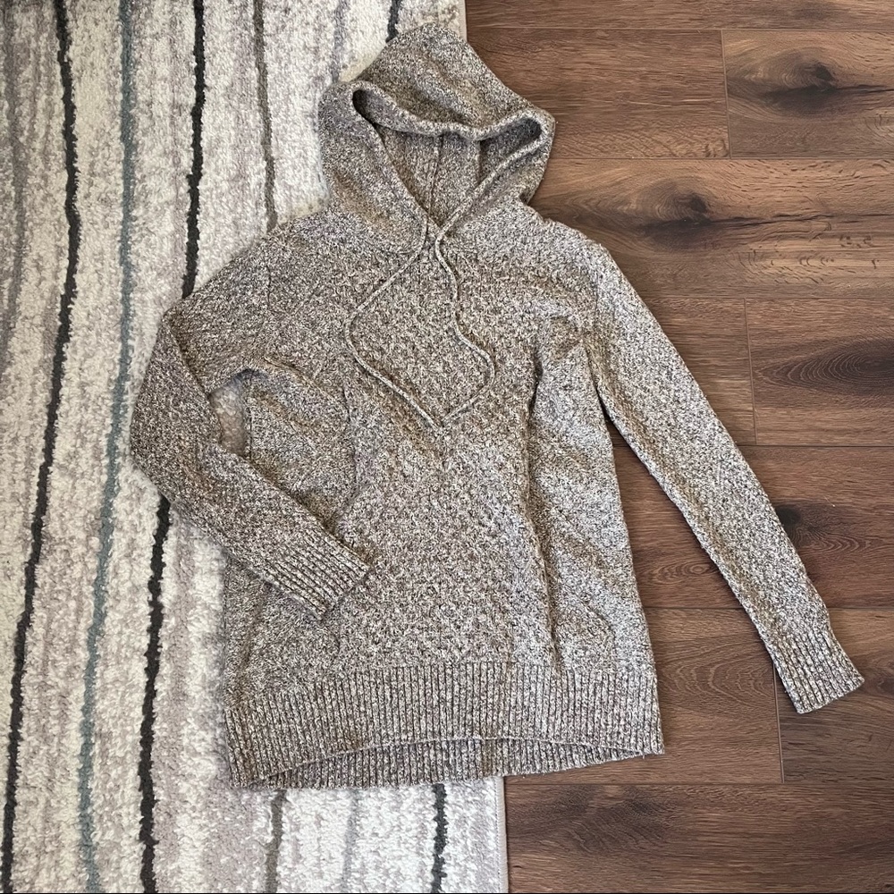 American Eagle brown hooded sweater, XS